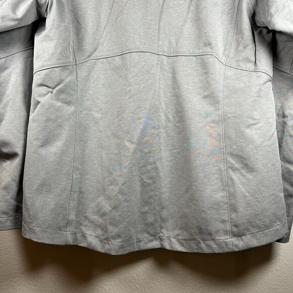 The North Face Women’s Windwall Grey Zip Up Hoodie Jacket size large - Picture 9 of 12